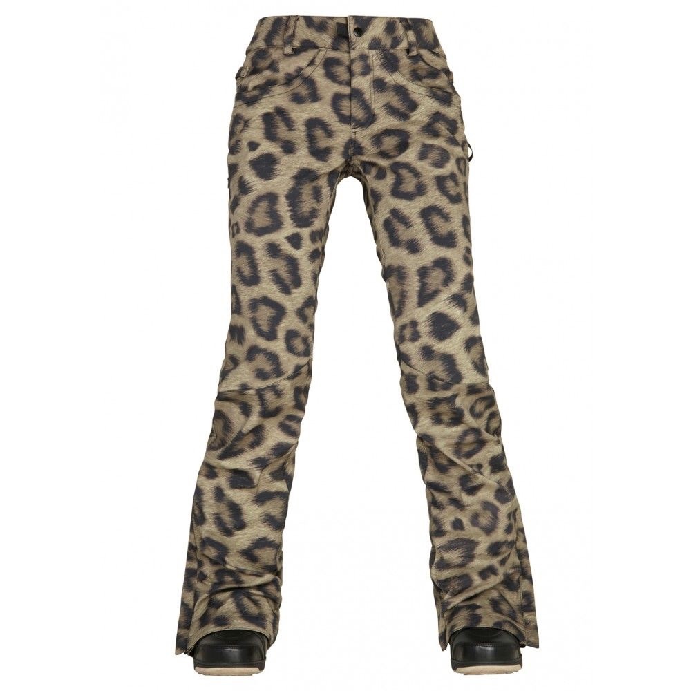 686 Leopard Print Ski/Snowboard Softshell Pants